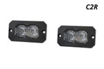 Diode Dynamics Universal Stage Series C2r White Flood Flush Mount Led Pod (pair)