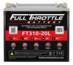 Full Throttle Battery Ft310-20l Agm Battery For Polaris Rzr 800 - High Performance Stock Replacement