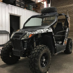 Bent Metal Offroad - Arctic Cat Wildcat XT/Trail/Sport (700) Vented Windshield