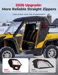 Kemimoto - Can-Am Commander 800 / 1000 Soft Cab Enclosure Doors