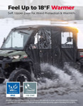 Kemimoto - Can-Am Defender MAX Soft Cab Enclosure Doors