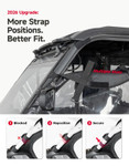 Kemimoto - CF Moto UForce 1000 XL Zipper Soft Doors
