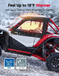 Kemimoto - Honda Talon 1000X/1000R Soft Upper Doors