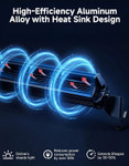 Kemimoto - Polaris Ranger 1000 / XP 1000 / Crew 50" Multi-Color Curved LED Light Bar Kit