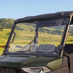 Kemimoto - Polaris Ranger SP 570 Front Vented Scratch-Resistant Anti-UV Windshield