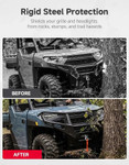 Kemimoto - Polaris Ranger XP 1000 Front Upper Bumper Brush Guard