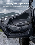 Kemimoto - Polaris RZR Pro XP / Pro R / Pro S Front Door Storage Bags with 5mm Knee Pads