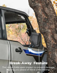 Kemimoto - Polaris Xpedition XP / ADV Adjustable Folding Side Mirrors with Guard Plate