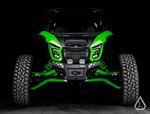 SuperATV - Assault Industries Kawasaki Teryx H2 Winch-Ready Aluminum Plate Front Bumper