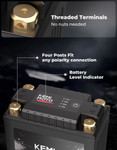 Kemimoto 12v 7ah Lifepo4 Battery