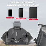 Kemimoto 2020-2022 Cfmoto Zforce 950 H.o Sport / H.o. Ex / Sport Tablet Holder W/ Storage Box (gen 1)
