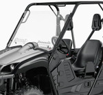 Kemimoto Yamaha Rhino 450 / 660 / 700 2-in-1 Vented Front Polycarbonate Windshield