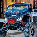 Bent Metal 2017-2026 Can-am Maverick X3 2.0 Vented Glass Windshield