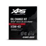 Can-Am XPS 4T 5W-40 Full Synthetic Oil Change Kit For Rotax 450 CC Or Less Engine