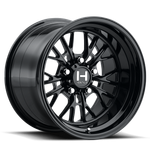 Hostile HF28 Hurricane Wheel - Asphalt (Gloss Black)