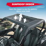 Kemimoto CFMoto ZForce 950 Zipper Design Ventilated Soft Top