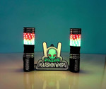 Marshin Whips RGB3 Big Moes Magnetic Mount Off-Road Light