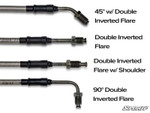Super ATV Braided Brake Lines w/ Fittings