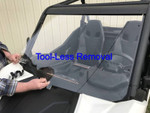 Extreme Metal Products - EMP - Can-Am Maverick Trail / Maverick Sport / Commander Hard Coated Polycarbonate Windshield