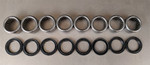 Houser Racing - Polaris RZR XP Front Lower A-Arm Needle Bearing and Seal Half Kit