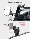 Kemimoto - Polaris Ranger 1000 / Crew 1000 / XP 1000 / Crew XP 1000 Side Mirrors