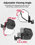 Kemimoto - Polaris Ranger 1000 / Crew 1000 / XP 1000 / Crew XP 1000 Side Mirrors