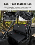 Kemimoto - Polaris Ranger 500 Seat Covers with Storage Pockets