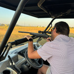 Ranch Armor - Kawasaki Mule Pro-DX / Pro-DXT / Pro-FXR / Pro-FXT Interior Rifle Rest