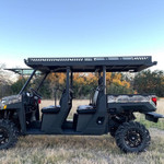 Ranch Armor - Polaris Ranger Crew 1000 / Crew XP 1000 Ultra Extended UTV Top - Overhangs Over Rear Bed
