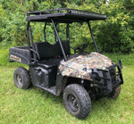 Ranch Armor - Polaris Ranger Crew 570-4 Mid-Size Single Cab Metal Top with Pro-Fit Frame