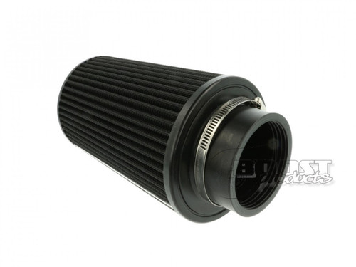 BOOST Products Universal Air Filter 3" ID Connection, 7-7/8" Length Black (BOP-IN-LU-200-076)