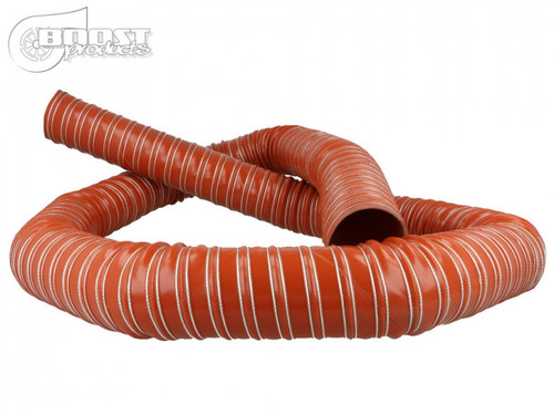 BOOST Products Silicone Air Duct Hose 2" ID, 6' Length, Red (BOP-IN-KS-051-2R)