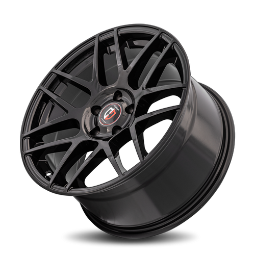 Curva Concepts C300 18x8.5 5x108 35 73.1 Gloss Black (CUR-C300-18851083573BLK)