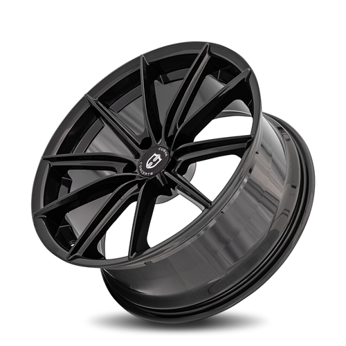 Curva Concepts C46 20x9 5x114.3 20 73.1 Gloss Black (CUR-C46-20901142073BLK)