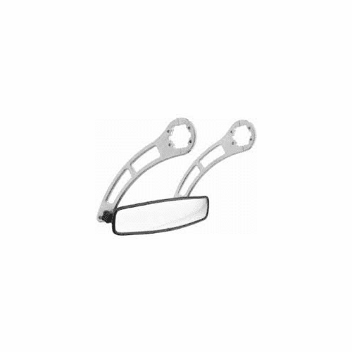 Beard 14" Convex Billet Mirror Kit - 2" Cage