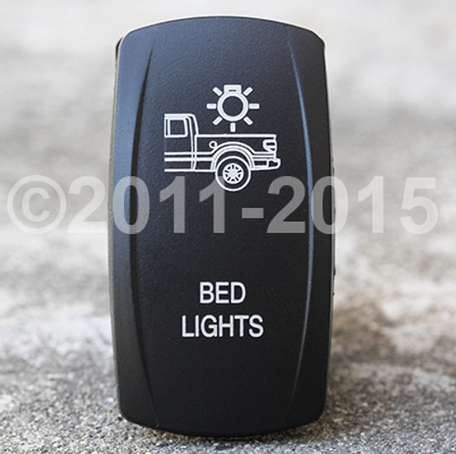 Ford F-150 Bed Lights - Dual Led Lighted Rocker Switch