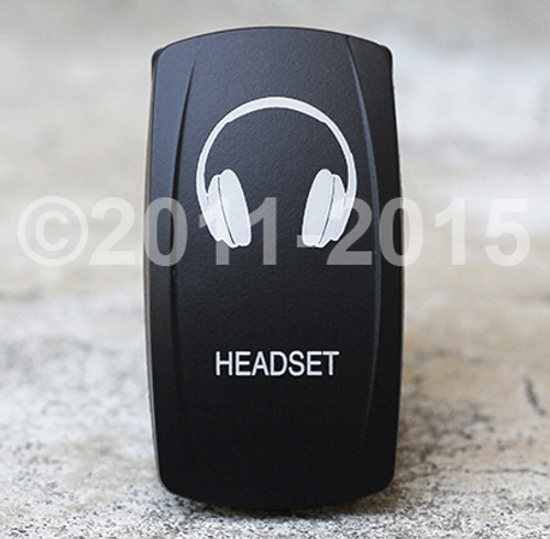 Headset - Dual Led Lighted Rocker Switch - vvpzc-EB500