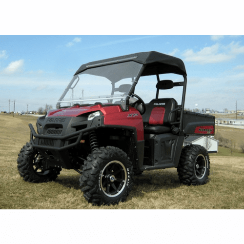 2009+ Polaris Ranger 4X4 XP Hd Lexan Windshield Top Combo