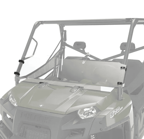 Genuine Polaris|2009-2014 Polaris Ranger 570 Full Size|XP 800|Lock & Ride Half Windshield