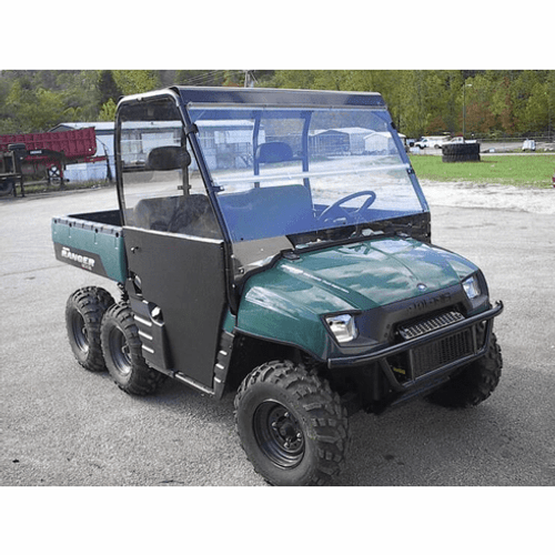 2002-2008 Polaris Ranger Black Powder Coated Aluminum Roof 2002-2008 Polaris Ranger Black Powder Coated Aluminum Roof