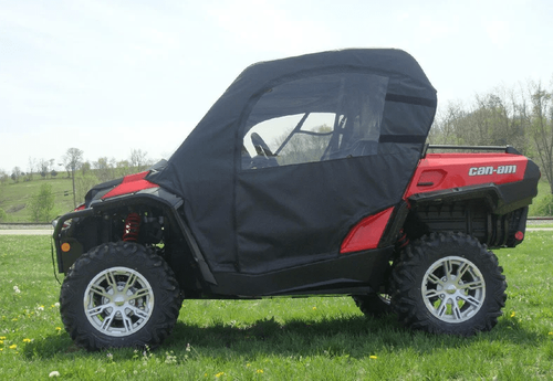 3 Star | 2011-2020 Can-am Commander | Soft Doors - CAMCOM-DOF-BLK