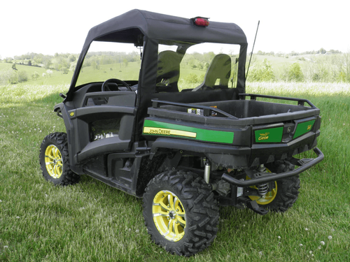 3 Star | 2013-2020 John Deere Gator 850i | 860i | Vinyl Windshield, Top & Rear Combo - JDG850-WTR-BLK