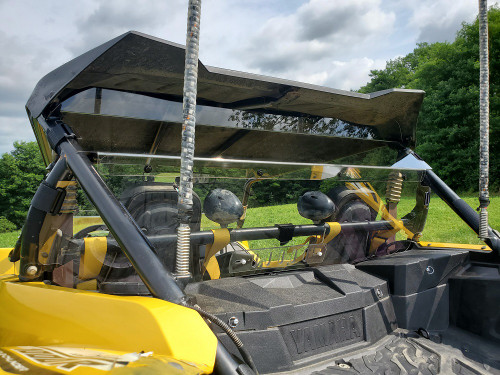 3 Star | Yamaha YXZ 1000R | 2 Piece Lexan Rear Windshield 3 Star | Yamaha YXZ 1000R | 2 Piece Lexan Rear Windshield