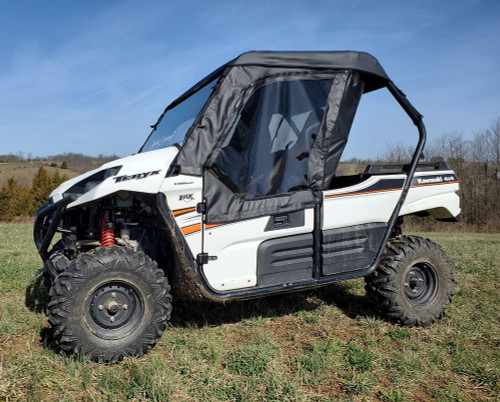 3 Star Industries Modular Full Cab for Hard Windshield for Kawasaki Teryx 800 (2-Seater) 3 Star Industries Modular Full Cab for Hard Windshield for Kawasaki Teryx 800 (2-Seater)