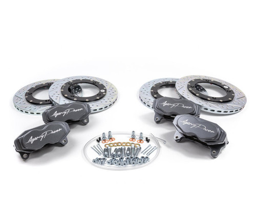 Agency Power Can-Am Maverick X3 Big Brake Kit Front And Rear (Graphite Gray) Agency Power Can-Am Maverick X3 Big Brake Kit Front And Rear (Graphite Gray)