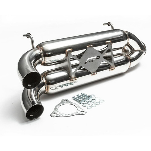 Agency Power Polaris RZR XP Turbo Dual Tip Exhaust System Agency Power Polaris RZR XP Turbo Dual Tip Exhaust System