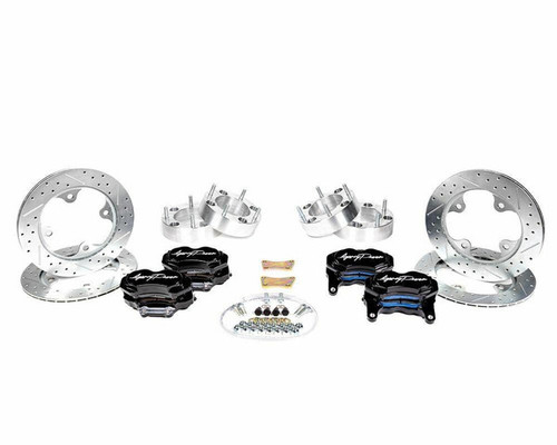 Agency Power Polaris RZR XP Turbo Front And Rear Big Brake Kit (Black) Agency Power Polaris RZR XP Turbo Front And Rear Big Brake Kit (Black)