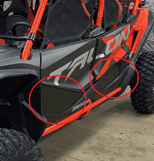 AJK 2019+ Honda Talon Lower Doors - AJK-AHTLD