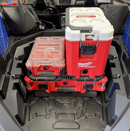 AJK Offroad Milwaukee "PACKOUT" Mount for Polaris RZR Pro R AJK Offroad Milwaukee "PACKOUT" Mount for Polaris RZR Pro R