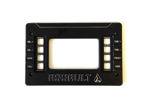 Assualt Industries Polaris Slingshot Media Console Plate Assualt Industries Polaris Slingshot Media Console Plate